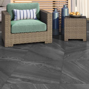 Crossover Anthracite X Cm Xl Paving Slabs I Tiles Diy