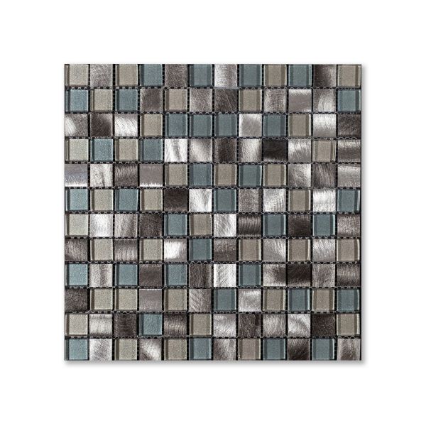 Picture of Platin Grey Square Mosaics SG001