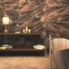 Picture of Glass Décor Brown Polished Tile 60x120 cm