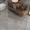Picture of Crossover Grey Sugar Polished Tile 60x60 cm