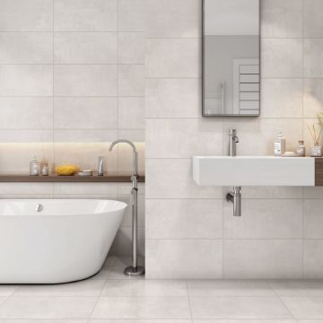 Show details for Nexus White Matt Tile 30x60 cm Picture of Nexus White Matt Tile 30x60 cm