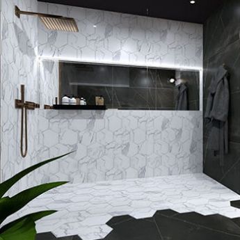 Picture for manufacturer Marble Hexagon Tiles
