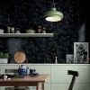 Picture of Black Marble Effect Hexagon Tiles 21.5x25 cm