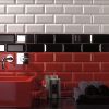 Picture of Metro Red Polished Tile 10x20 cm