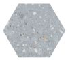 Picture of Texa Blue Matt Hexagonal Tile 25.8x29 cm