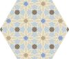 Picture of Andalusia Mix Hexagon Tile 23x27 cm