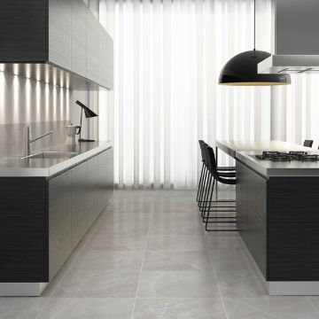 Show details for Stonela Light Grey Polished Tile 60x60 cm Picture of Stonela Light Grey Polished Tile 60x60 cm
