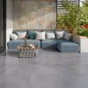 Picture of Earth Grey Porcelain Paving Slabs 60x90 cm