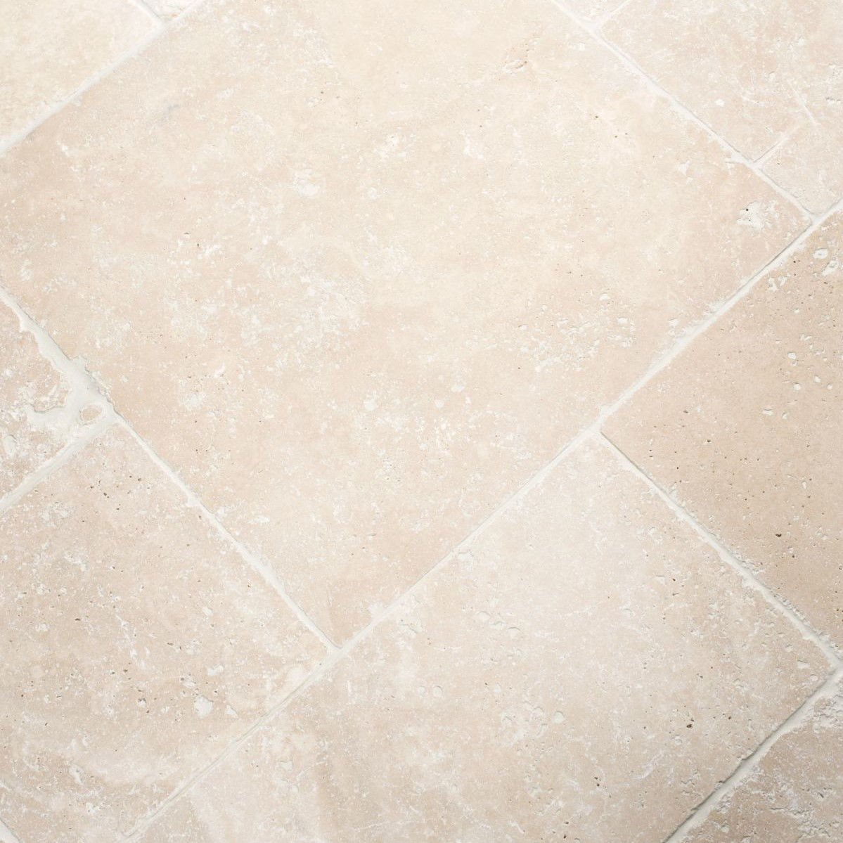 Tumbled Premium Light Travertine Modular I Tiles DIY
