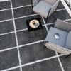 Picture of Aitos Anthracite Porcelain Paving Slabs 60x120 cm