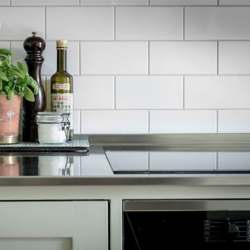 White Kitchen Tiles I Tiles DIY