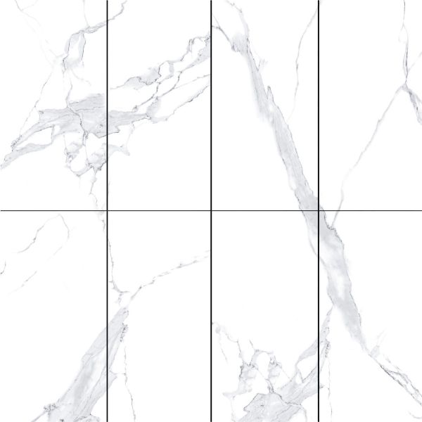 Picture of Calacatta Blanco Sugar Polished Tile 30x60 cm