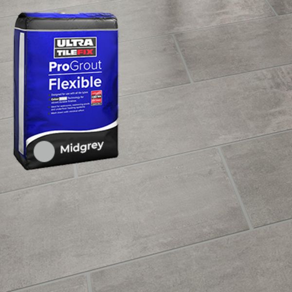 Picture of ProGrout Flexible Mid-Grey Grout 10kg