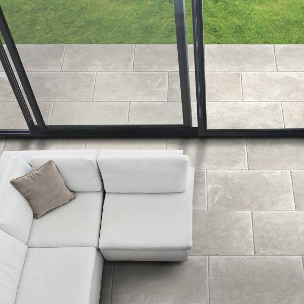Picture of Roma Grey Matt Marble Effect Tile 60x90 cm