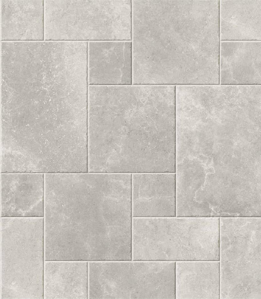 Roma Grey Matt Opus Pattern Tile I Tiles DIY