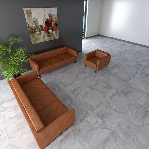 Picture of Arena Grey Sugar Polished Tile 60x60 cm