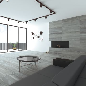 Show details for Amor Grey Matt Metallic Tile 30x60 cm Picture of Amor Grey Matt Metallic Tile 30x60 cm