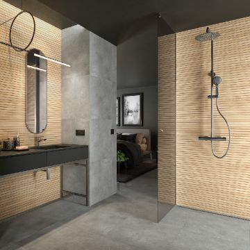 Show details for Orient  Light Beige Matt Wood Effect Tile 39.8x119.8 cm Picture of Orient  Light Beige Matt Wood Effect Tile 39.8x119.8 cm