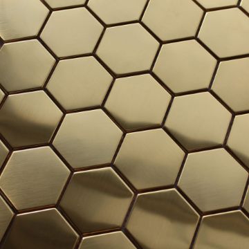 Show details for Golden Honeycomb Mosaics 300x300mm Picture of Golden Honeycomb Mosaics 300x300mm