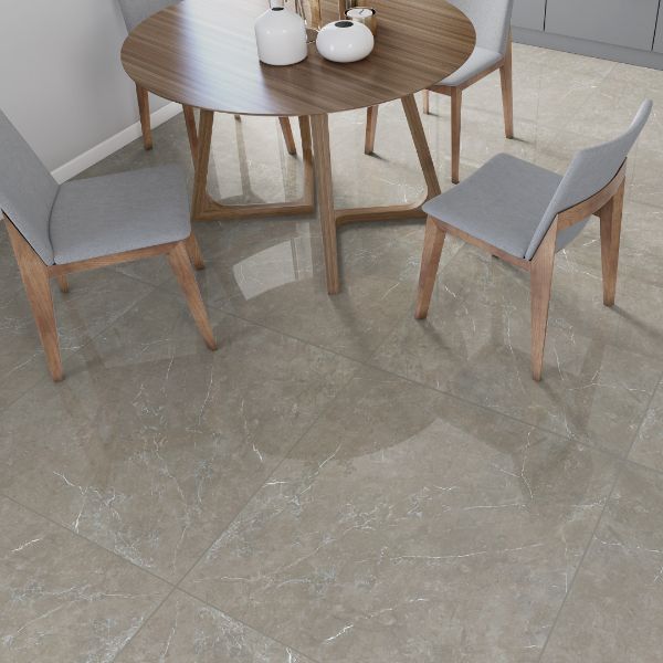 Picture of Brescia Light Grey Polished Tile 90x90 cm