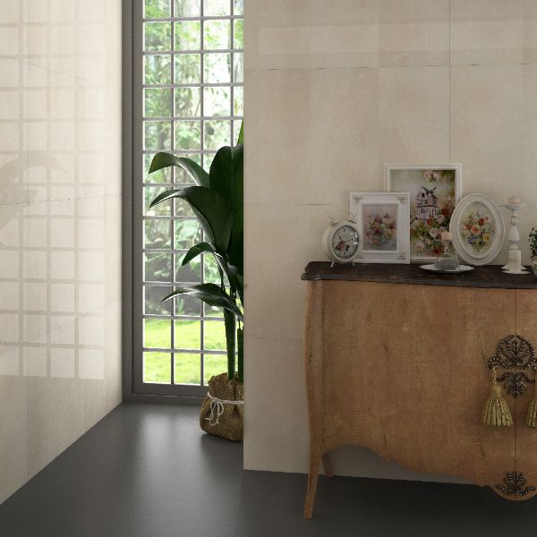 Picture of Marfil Beige Polished Stone Effect Tile 30x60 cm