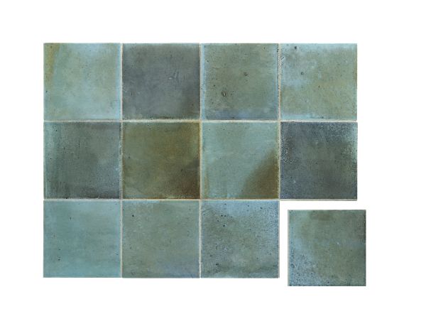 Picture of Manoi Sky Blue Polished Wall Tile 10x10 cm