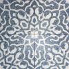 Picture of Lapis Blue Matt Patterned Tile 19.7x19.7 cm