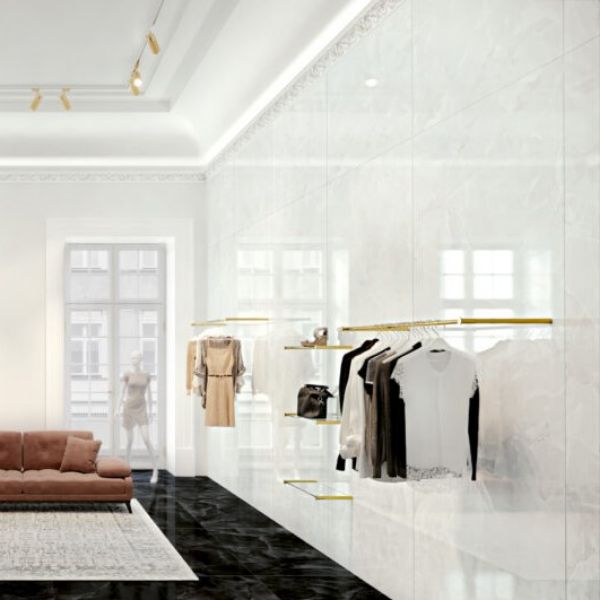 Picture of Trivento White Matt Porcelain Tile 60x120 cm