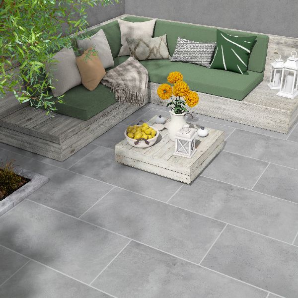 Picture of Earth 60x120 cm Grey XL Paving Slabs