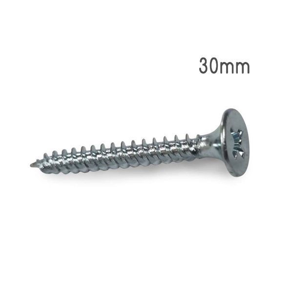 Picture of Fastwarm Screws 30mm x 3.5mm BZP (Box of 100)