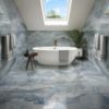 Picture of Diamond Dust Blue Polished Tile 60x120 cm