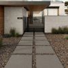 taupe porcelain paving