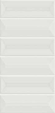 Show details for Modern Art White Matt Tile 15x30 cm Picture of Modern Art White Matt Tile 15x30 cm