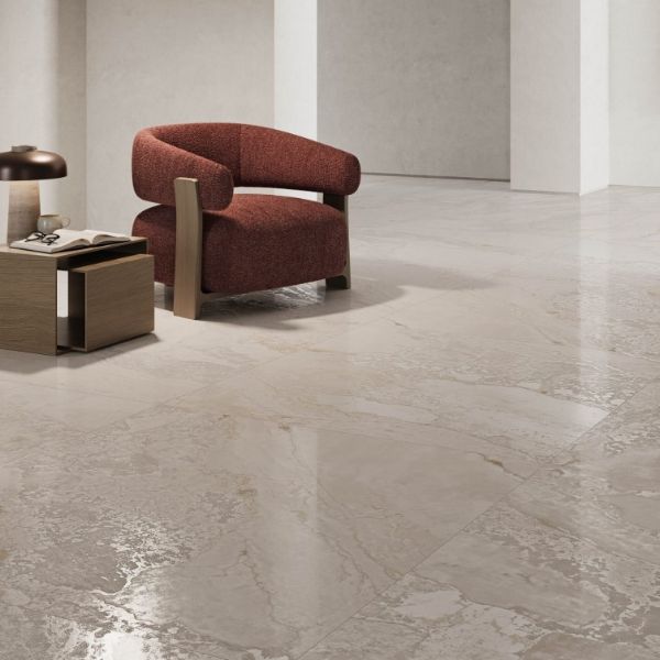 Picture of Planet Ivory Polished Tile 60x120 cm