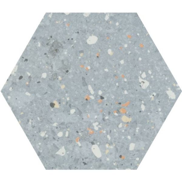 Picture of Arousa Blue Matt Tile 25.8x29 cm